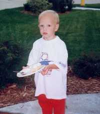 Matt eating cake